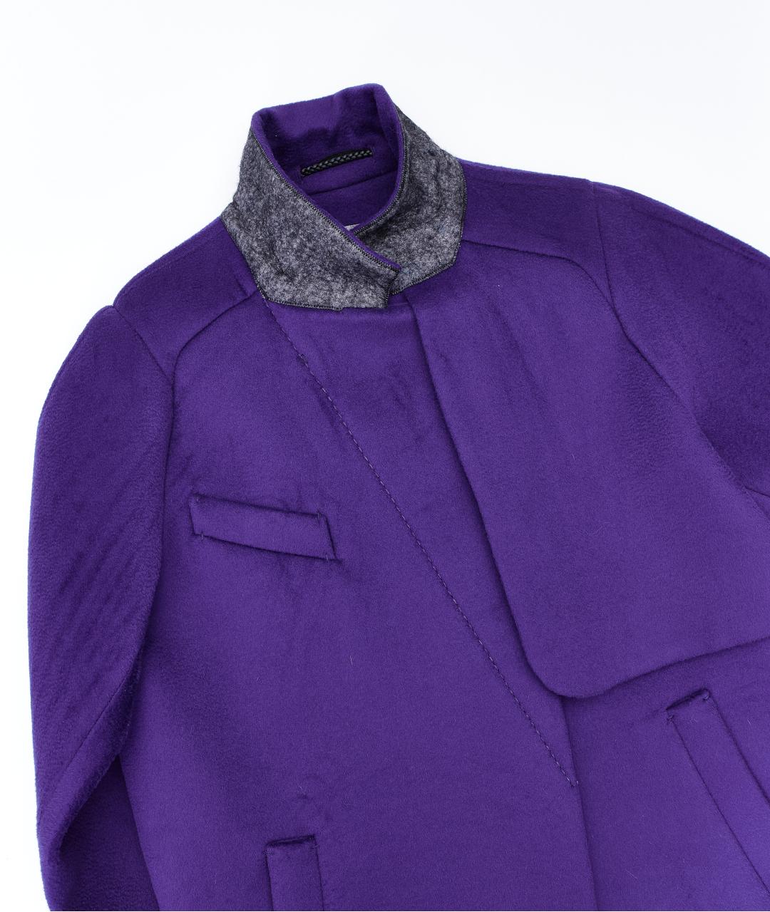 SPORTMAX Фиолетовое пальто, фото 3