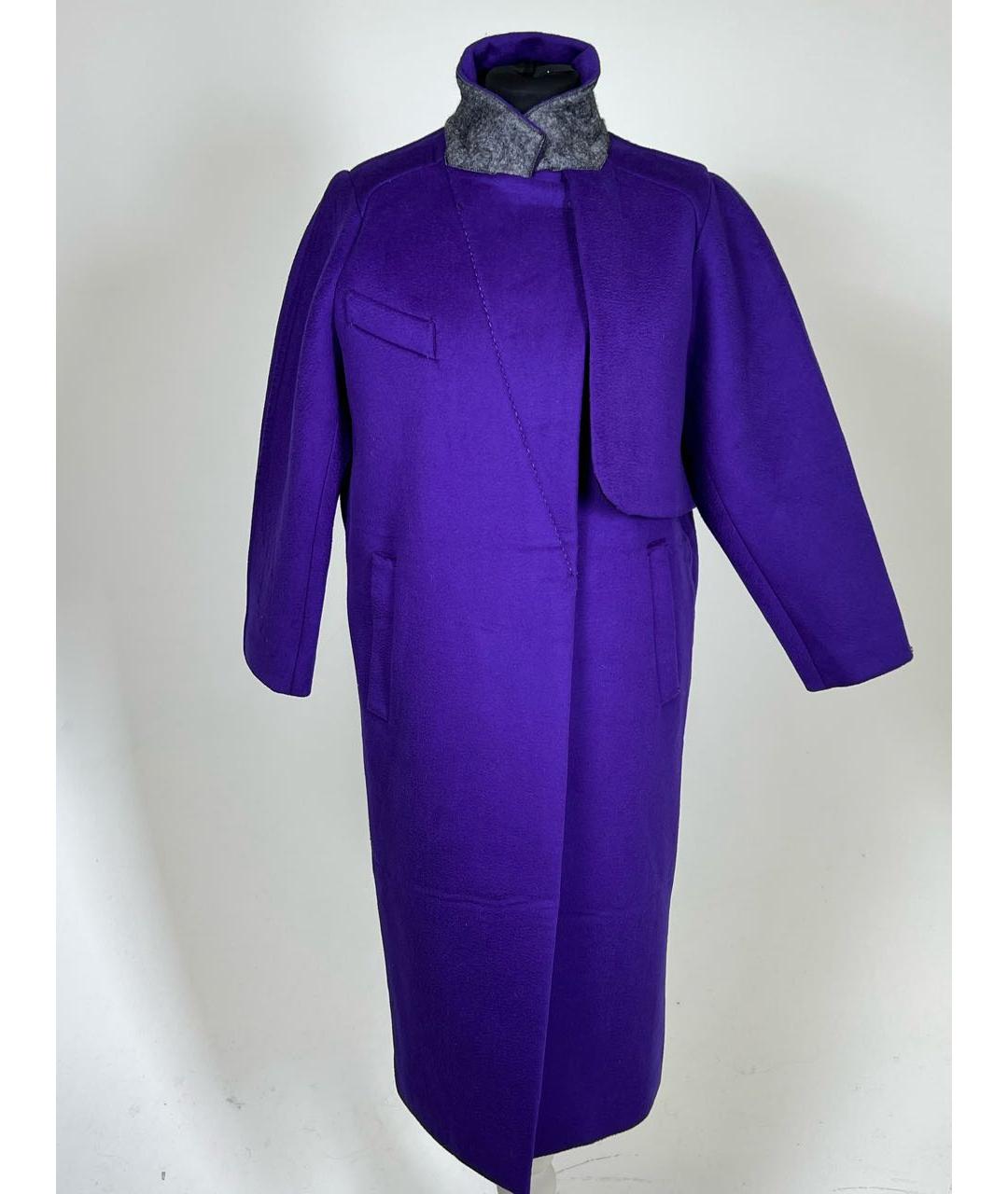 SPORTMAX Фиолетовое пальто, фото 6