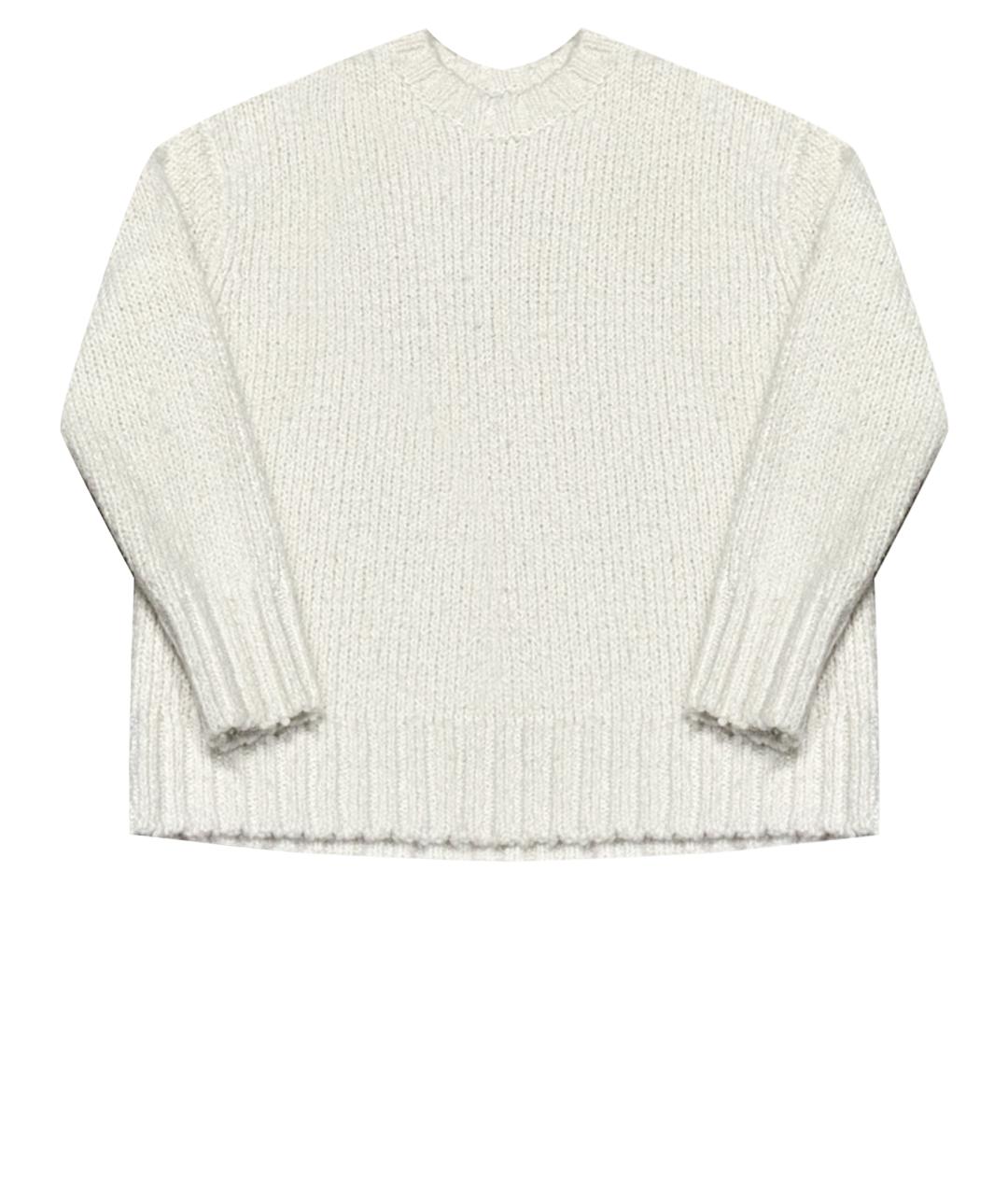 12 STOREEZ Белый шерстяной джемпер / свитер, фото 1