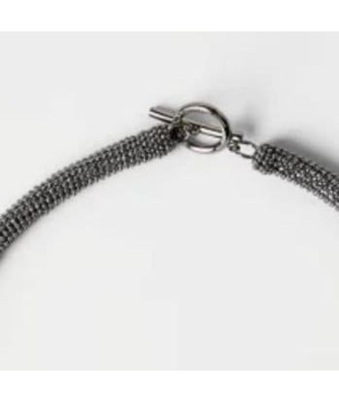 BRUNELLO CUCINELLI Антрацитовое колье, фото 4