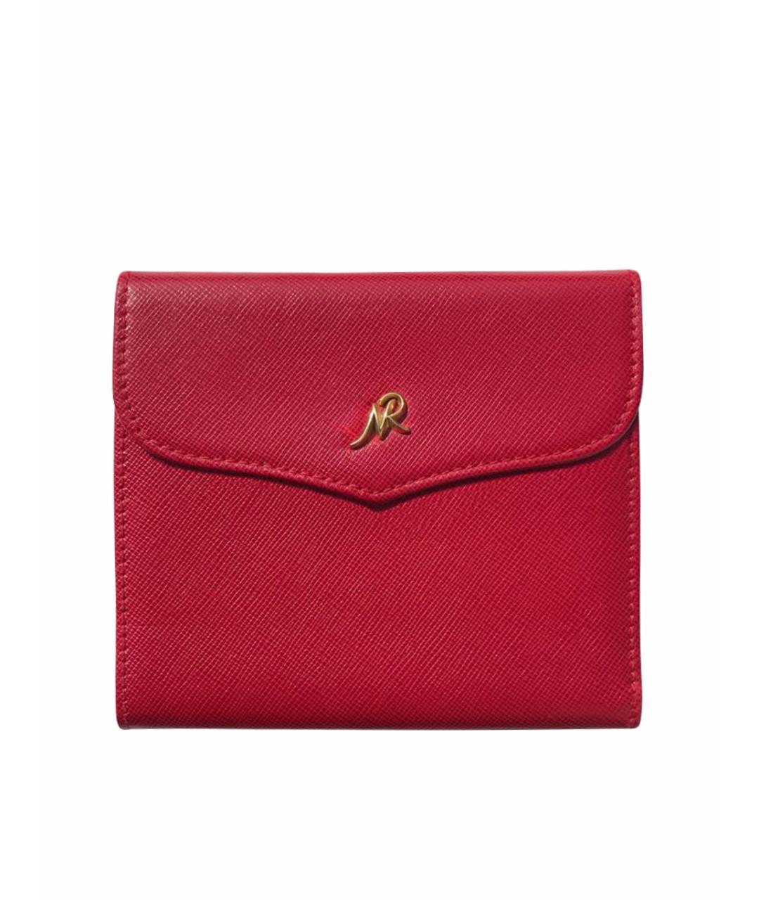 NINA RICCI Красный кожаный кошелек, фото 1