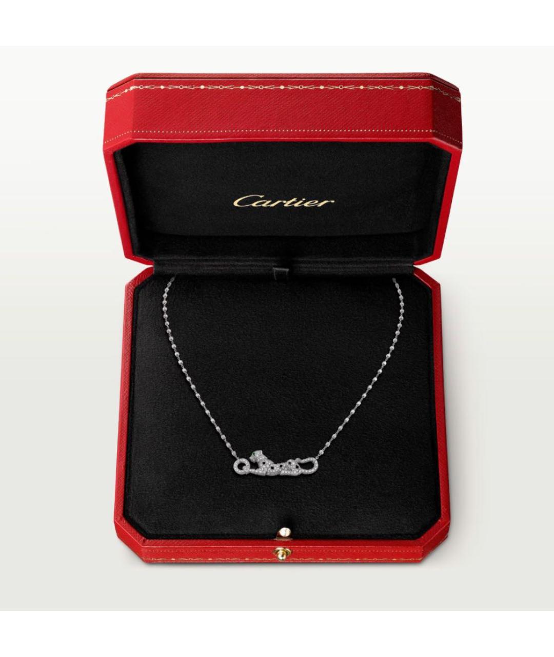 CARTIER Колье из белого золота, фото 2