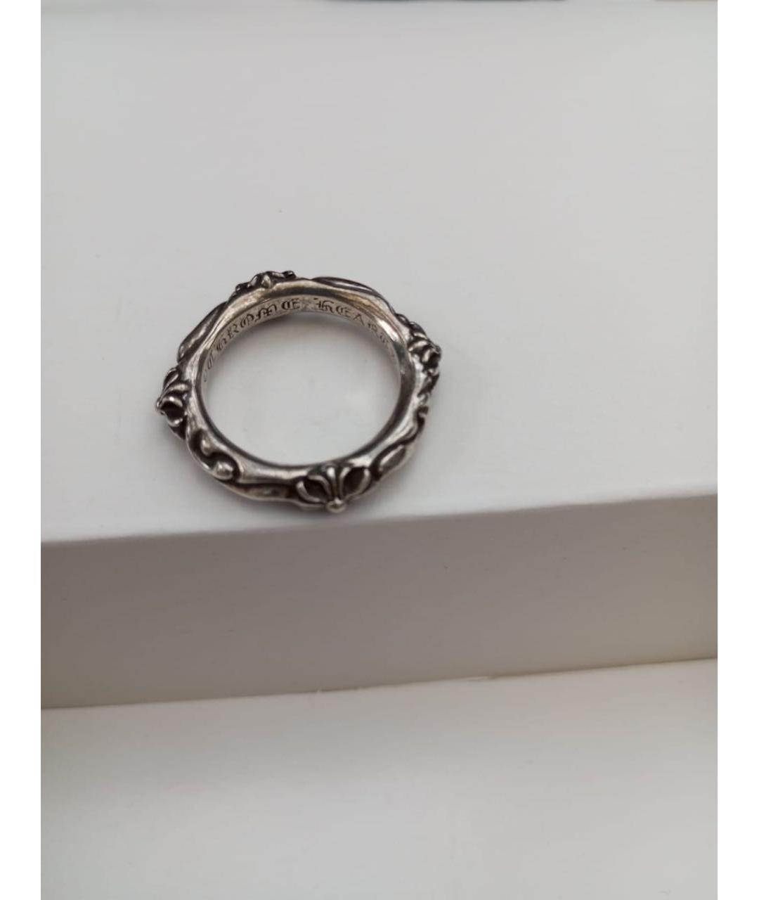 CHROME HEARTS Серебряное серебряное кольцо, фото 9