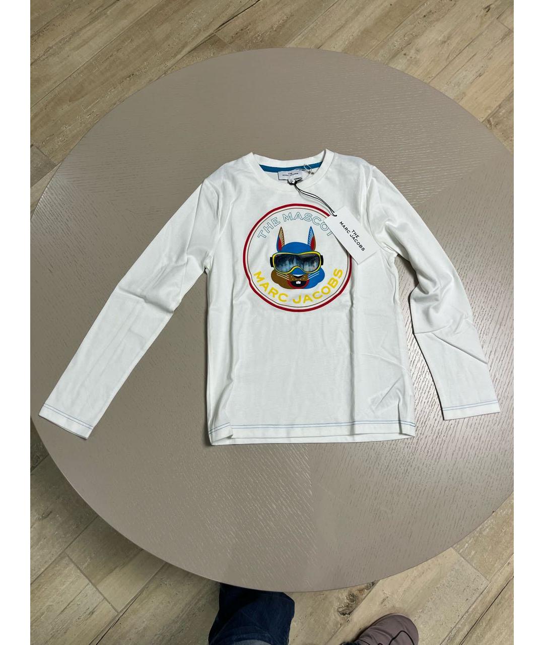 MARC JACOBS Белая хлопковая детская футболка, фото 4