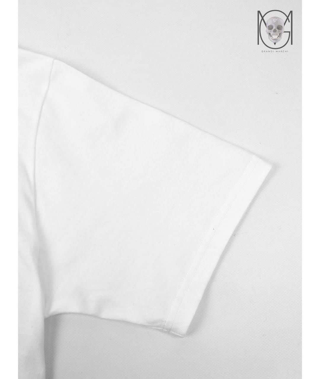 DOMREBEL Белая хлопковая футболка, фото 6