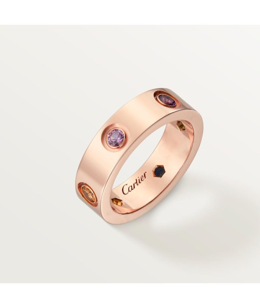 CARTIER Золотое кольцо из розового золота, фото 2