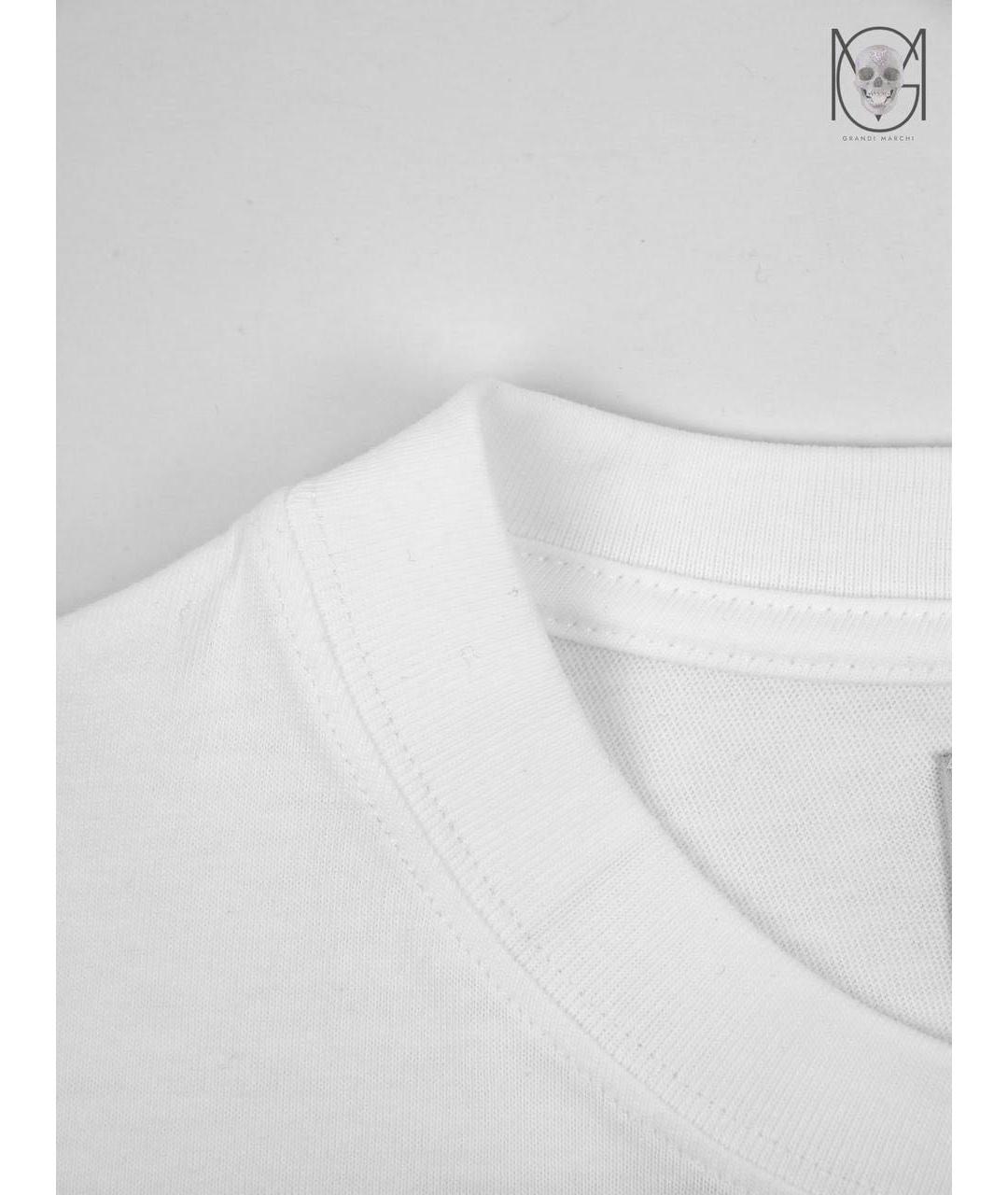 DOMREBEL Белая хлопковая футболка, фото 8