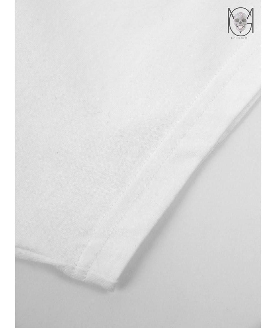 DOMREBEL Белая хлопковая футболка, фото 7