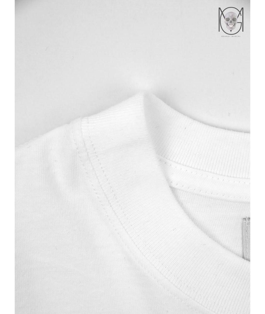 DOMREBEL Белая хлопковая футболка, фото 6