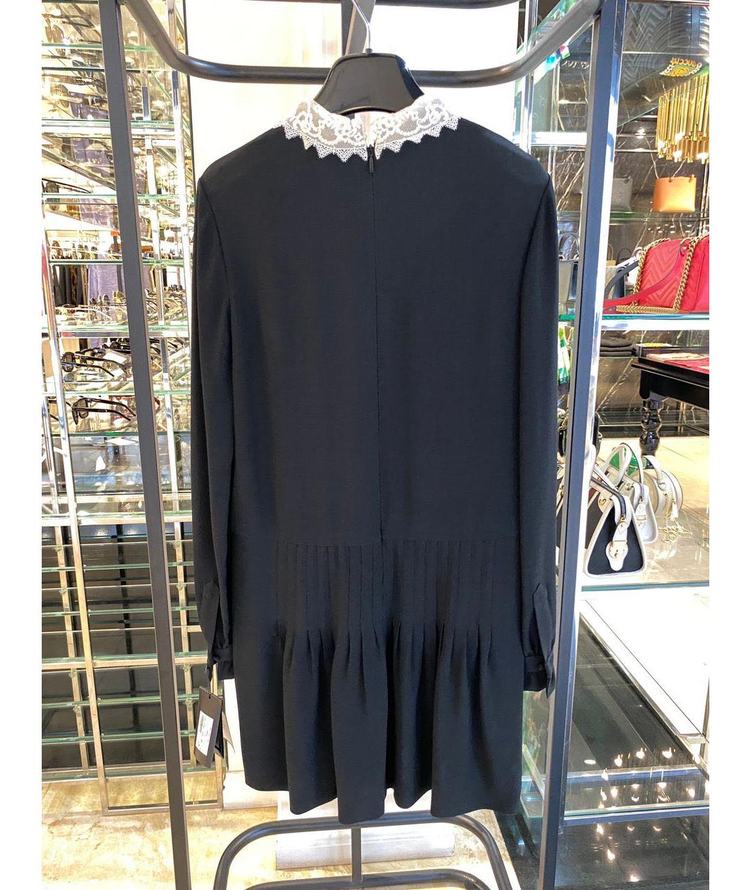 SAINT LAURENT Черное повседневное платье, фото 3