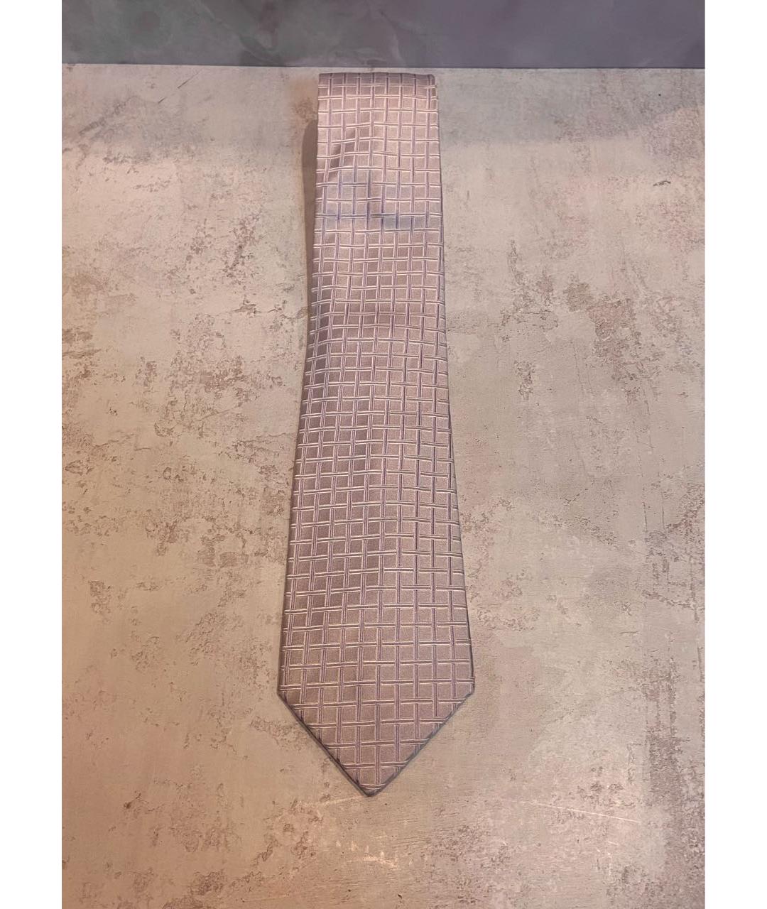 GUY LAROCHE Фиолетовый шелковый галстук, фото 8