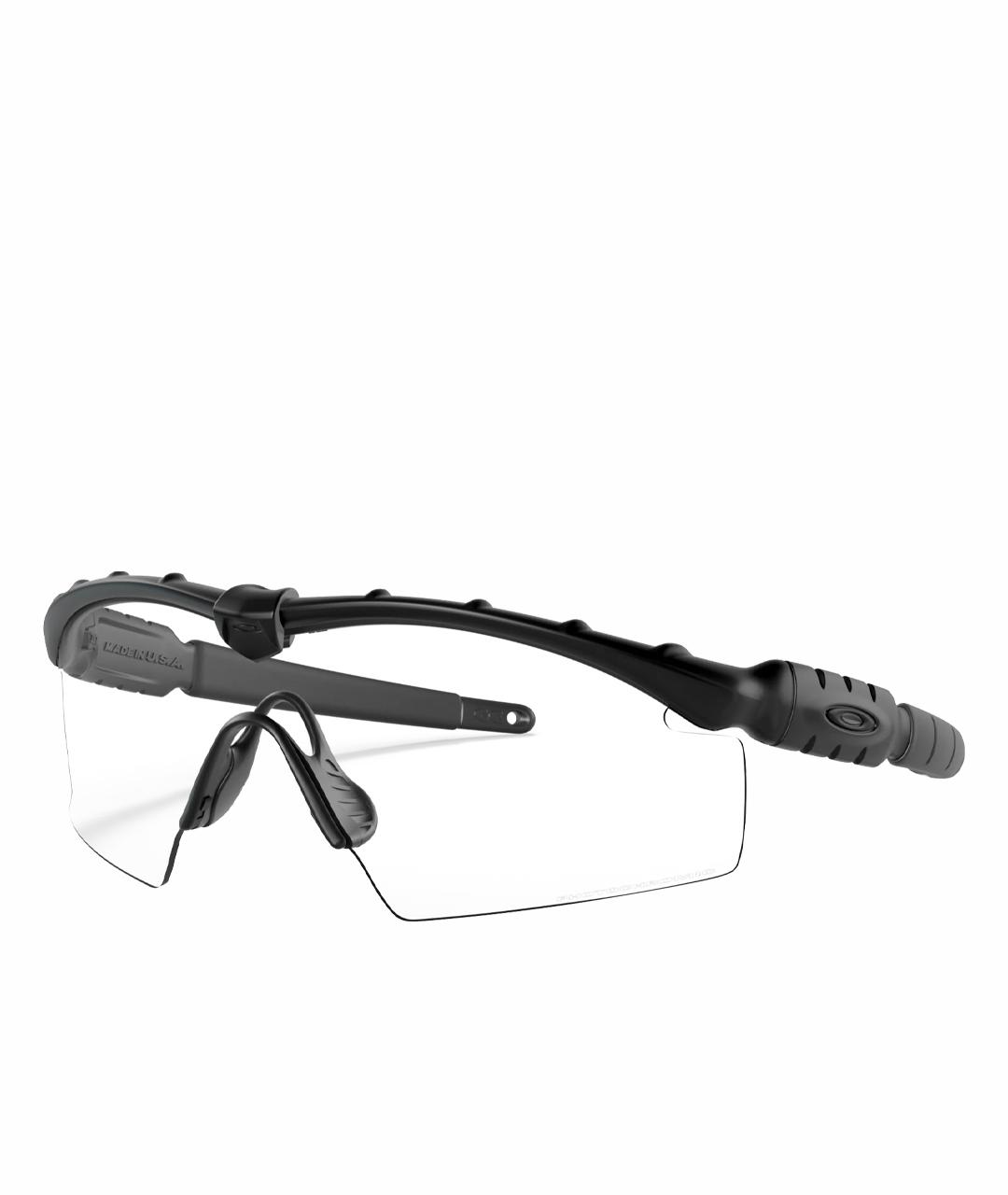 OAKLEY Черные пластиковые солнцезащитные очки, фото 1