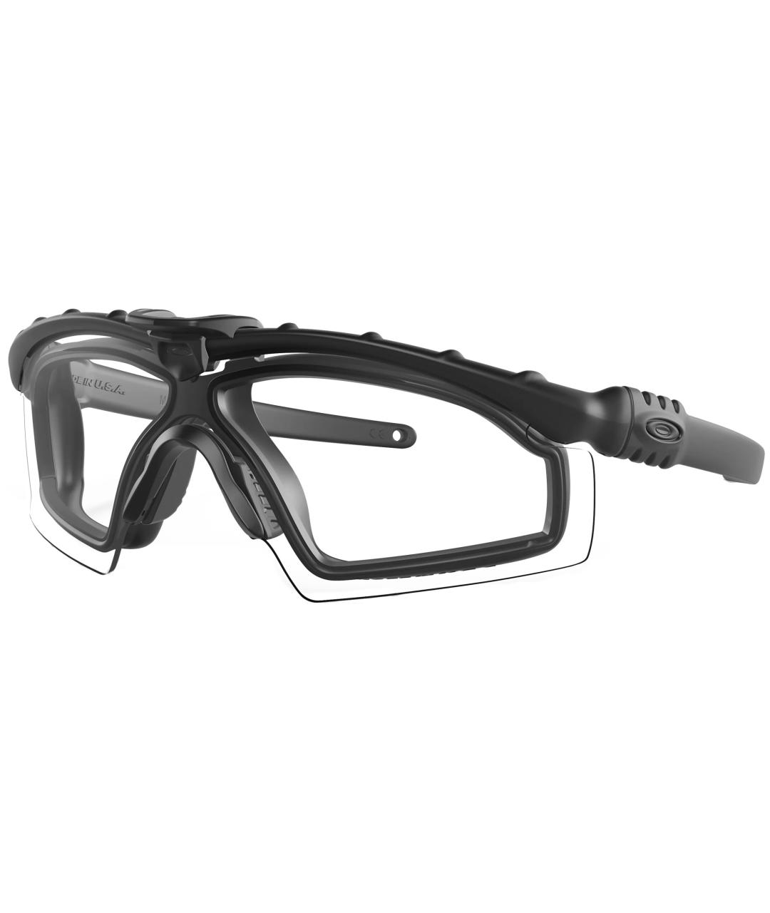 OAKLEY BY SAMUEL ROSS Черные пластиковые солнцезащитные очки, фото 1