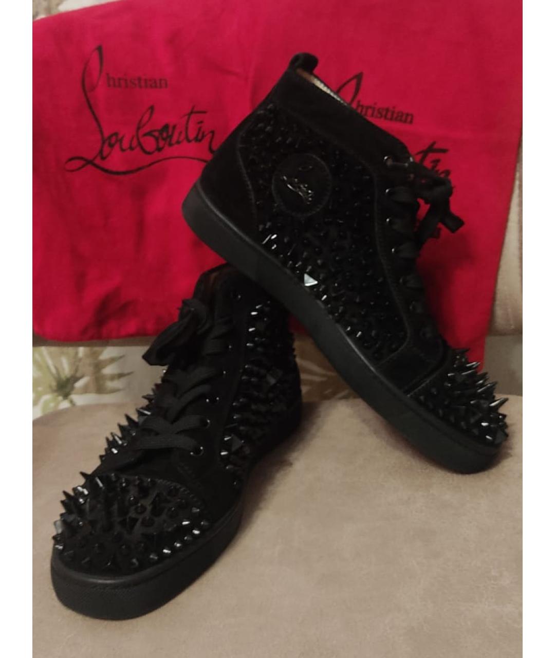 All black christian louboutin hotsell