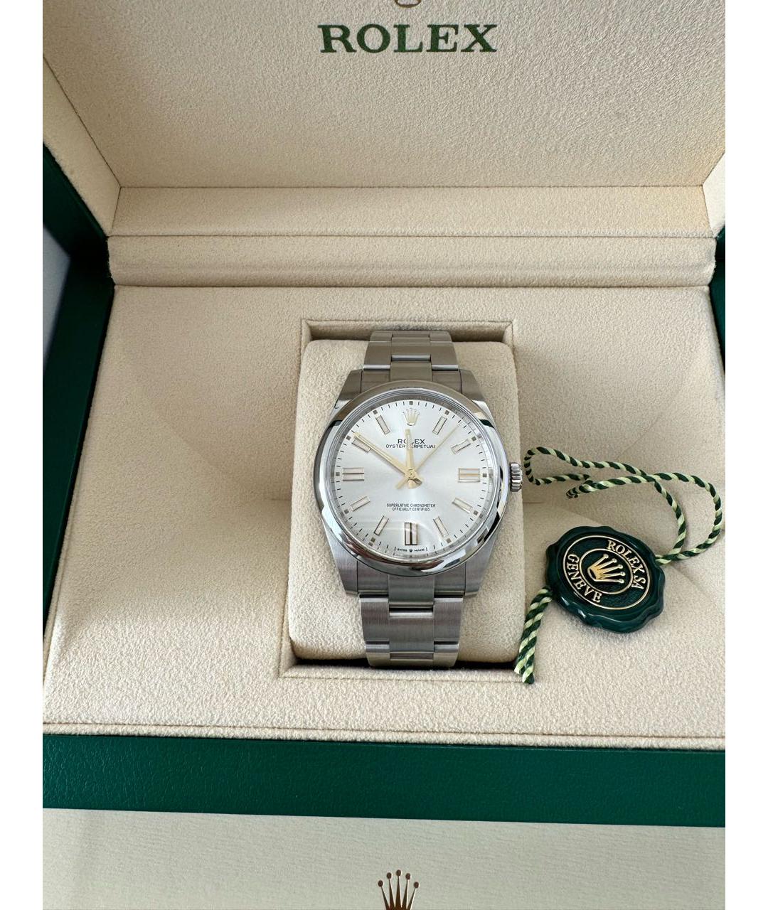 ROLEX Белые часы, фото 2
