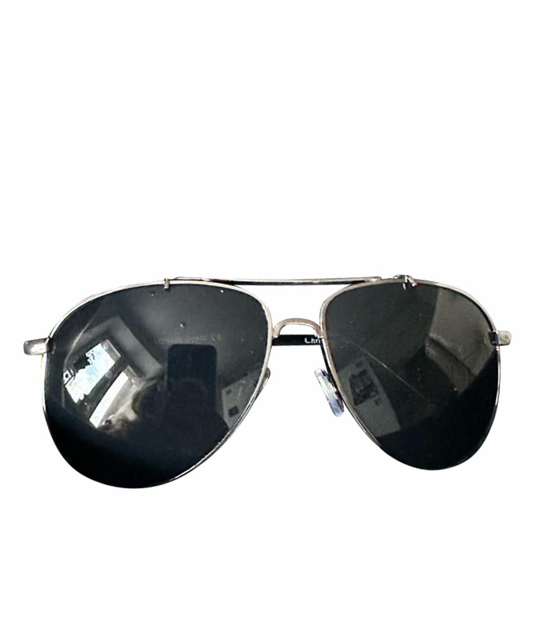 CHRISTIAN LACROIX Черные металлические солнцезащитные очки, фото 1