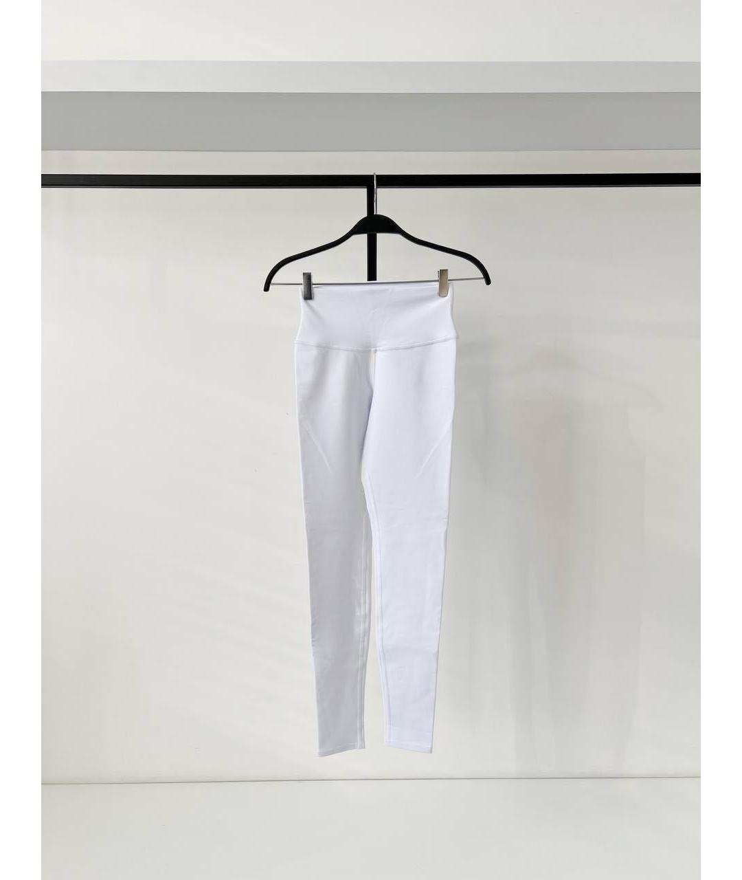 ALO YOGA Белые спортивные брюки и шорты, фото 6