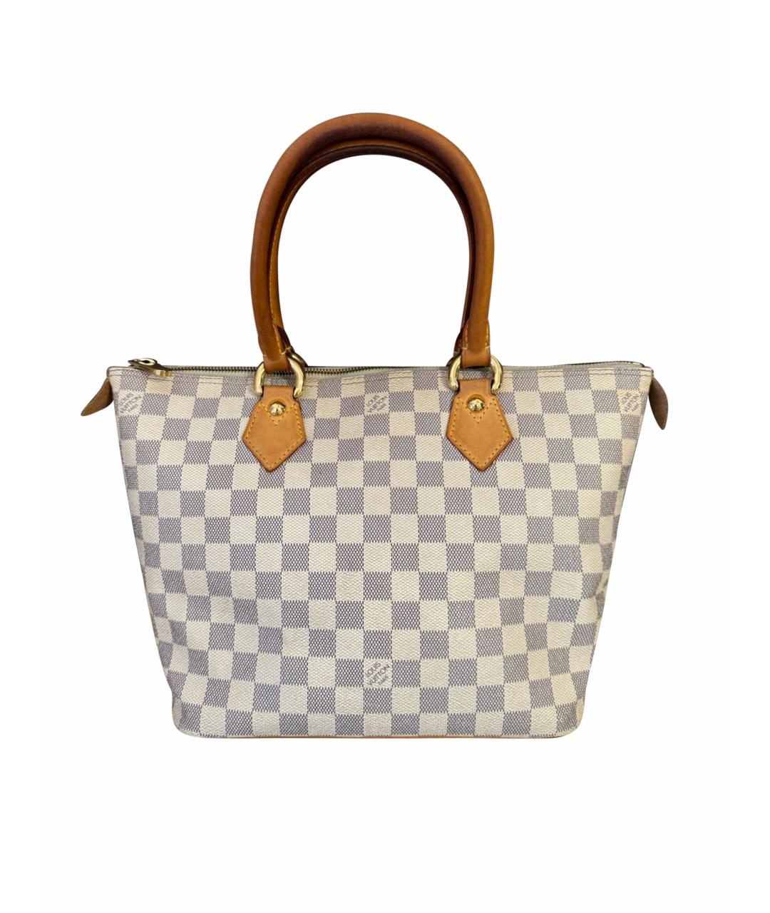 LOUIS VUITTON PRE-OWNED Бежевая сумка с короткими ручками, фото 1