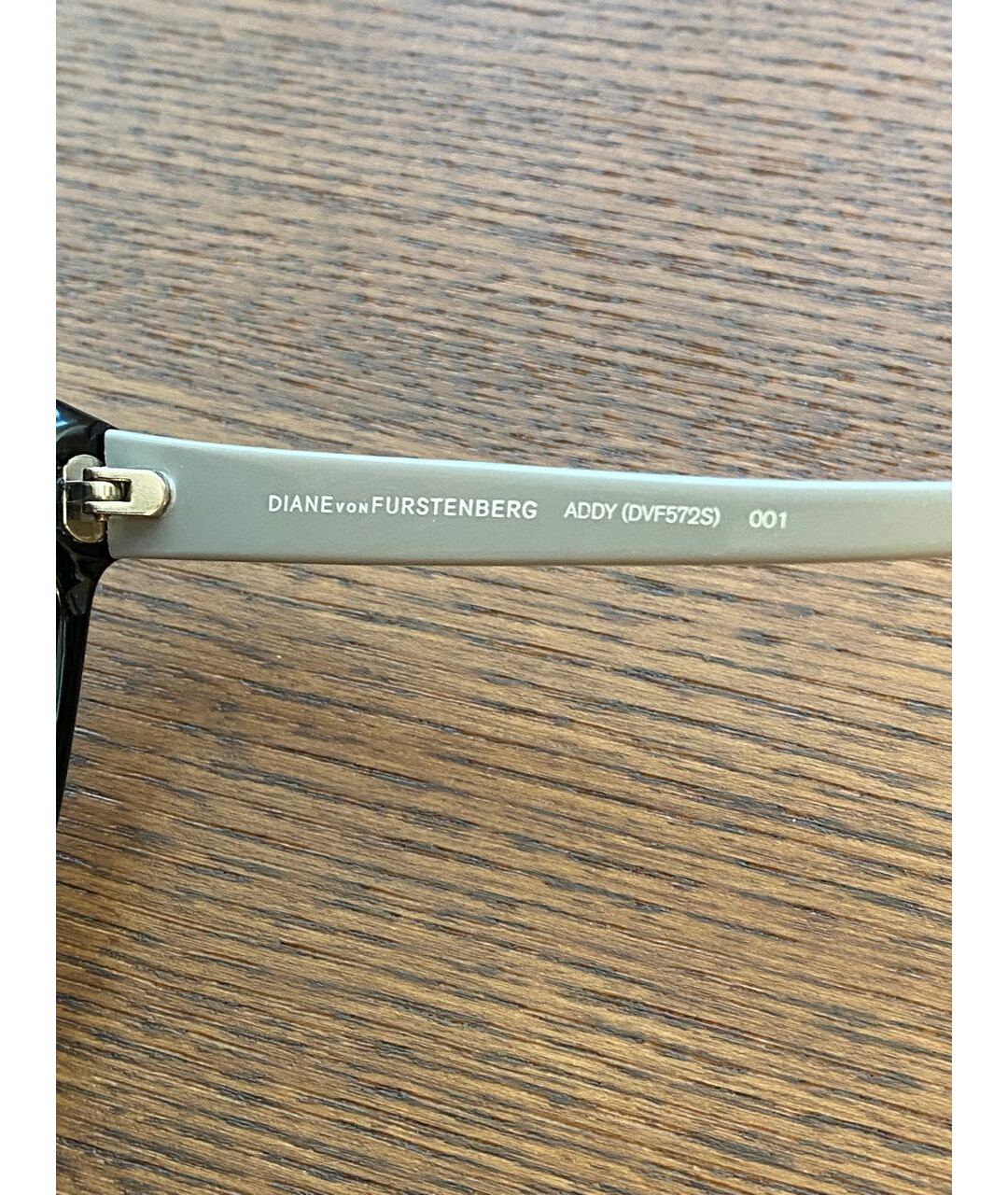 DIANE VON FURSTENBERG Черные пластиковые солнцезащитные очки, фото 6