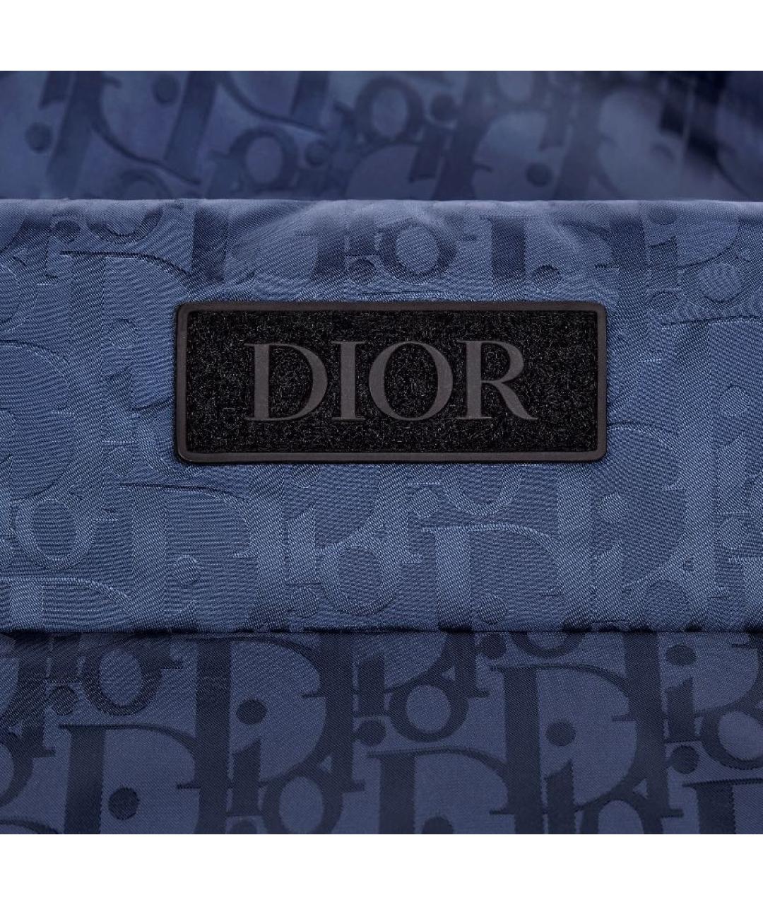 CHRISTIAN DIOR Синий полиэстеровый жилет, фото 3