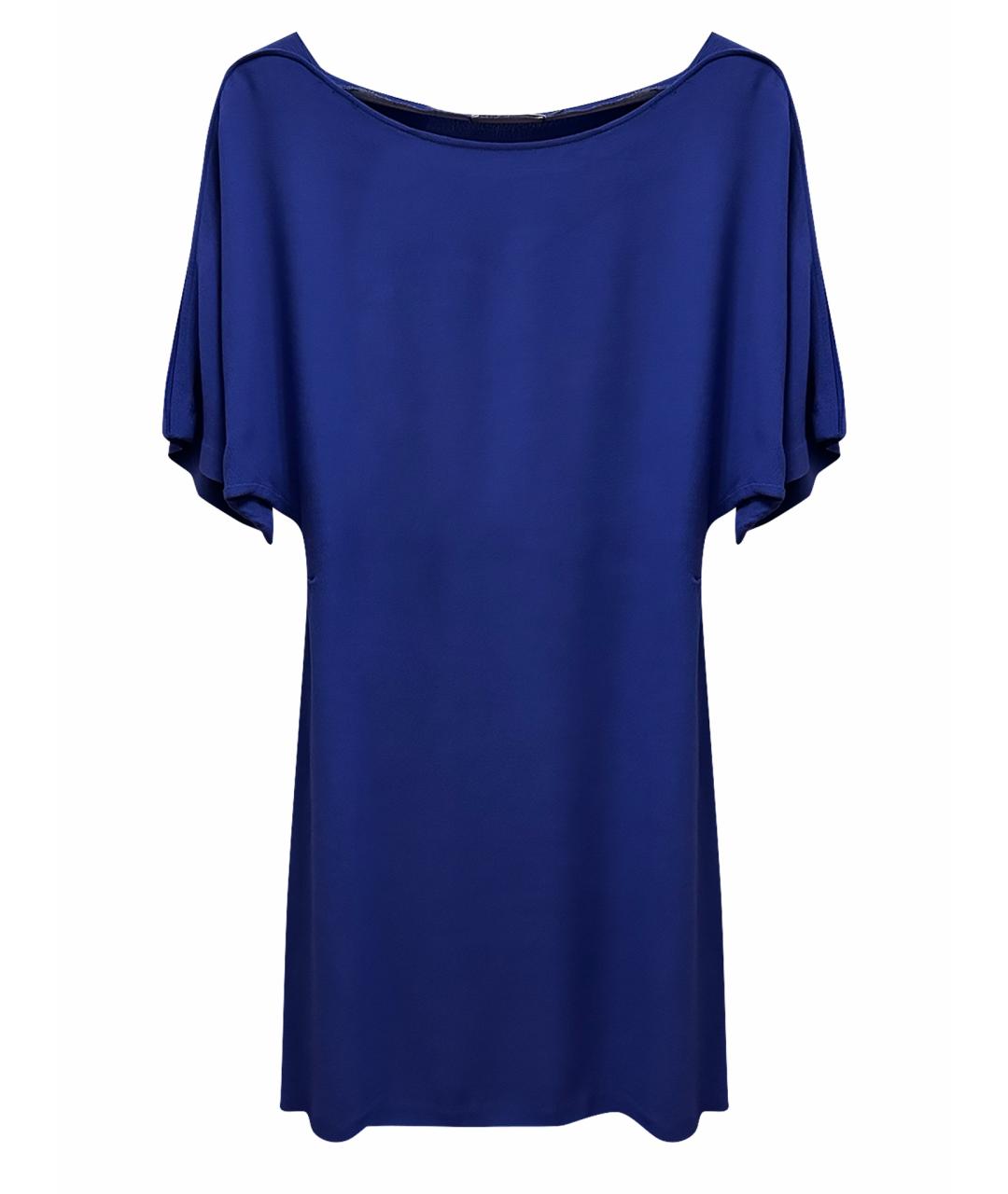 SEE BY CHLOE Синее вискозное коктейльное платье, фото 1