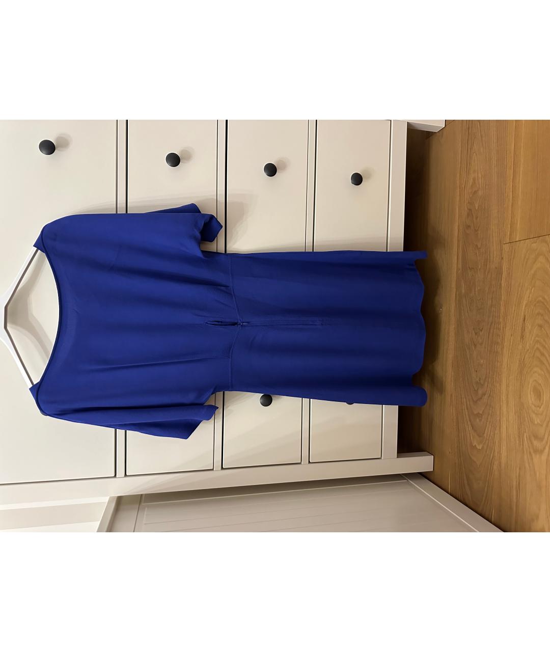 SEE BY CHLOE Синее вискозное коктейльное платье, фото 2