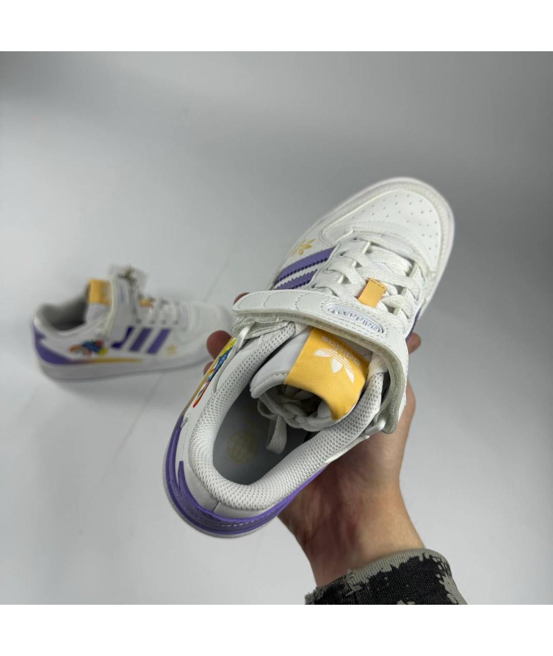 ADIDAS Белые кроссовки, фото 6