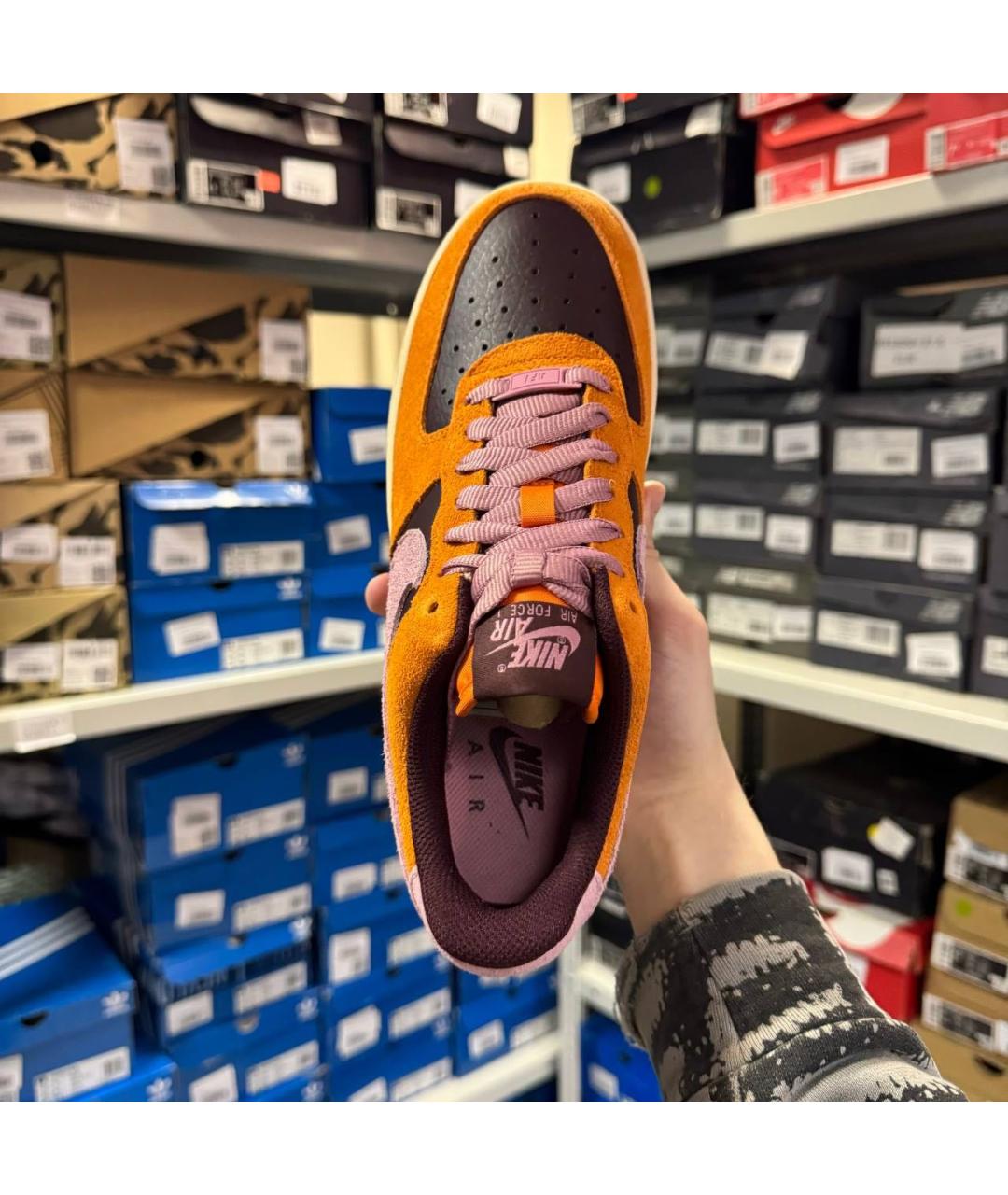 NIKE Оранжевое кроссовки, фото 6
