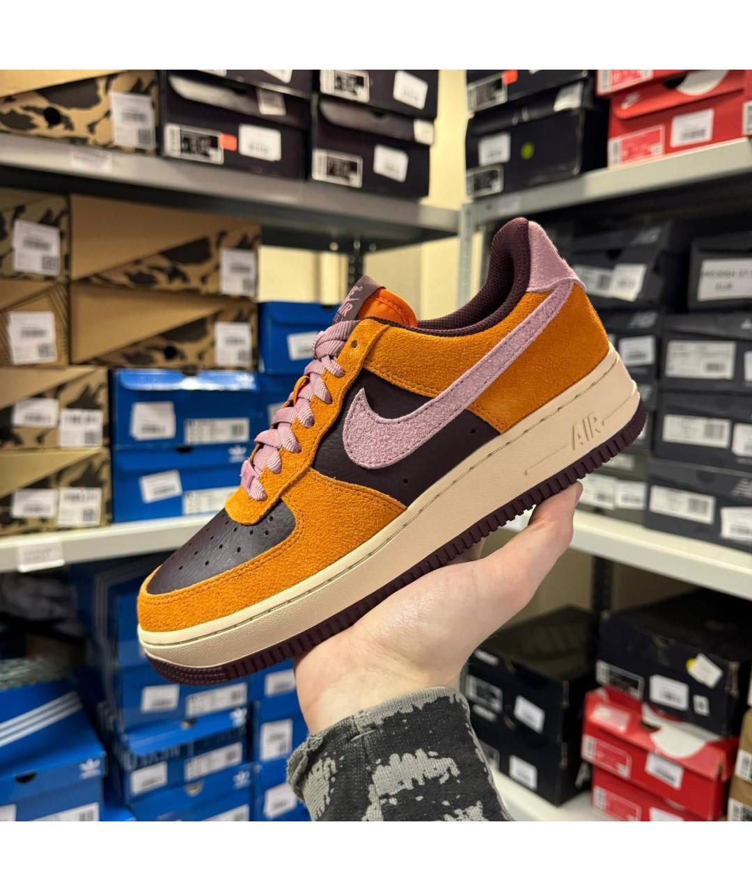 NIKE Оранжевое кроссовки, фото 9