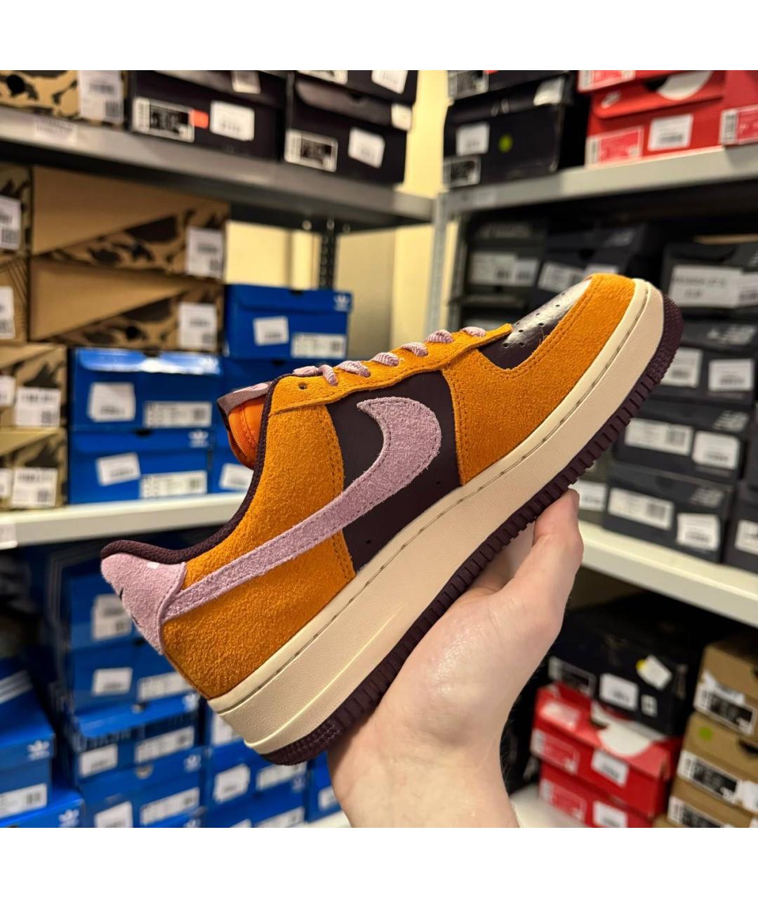 NIKE Оранжевое кроссовки, фото 5
