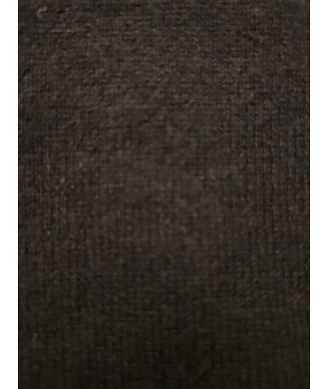 MIU MIU Темно-синяя кашемировая юбка мини, фото 5