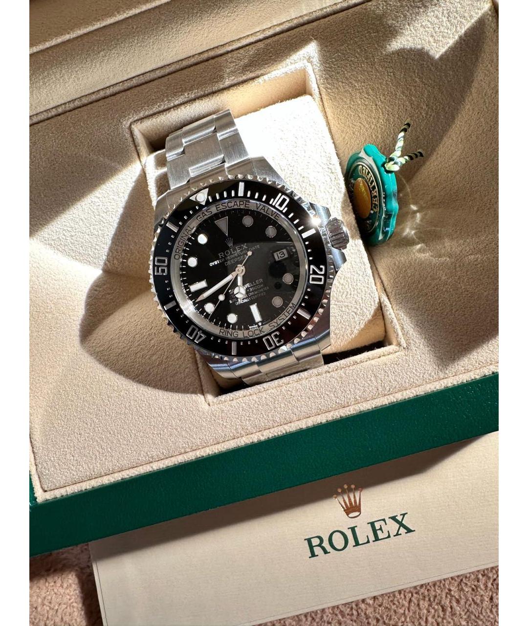 ROLEX Серебряные часы, фото 2