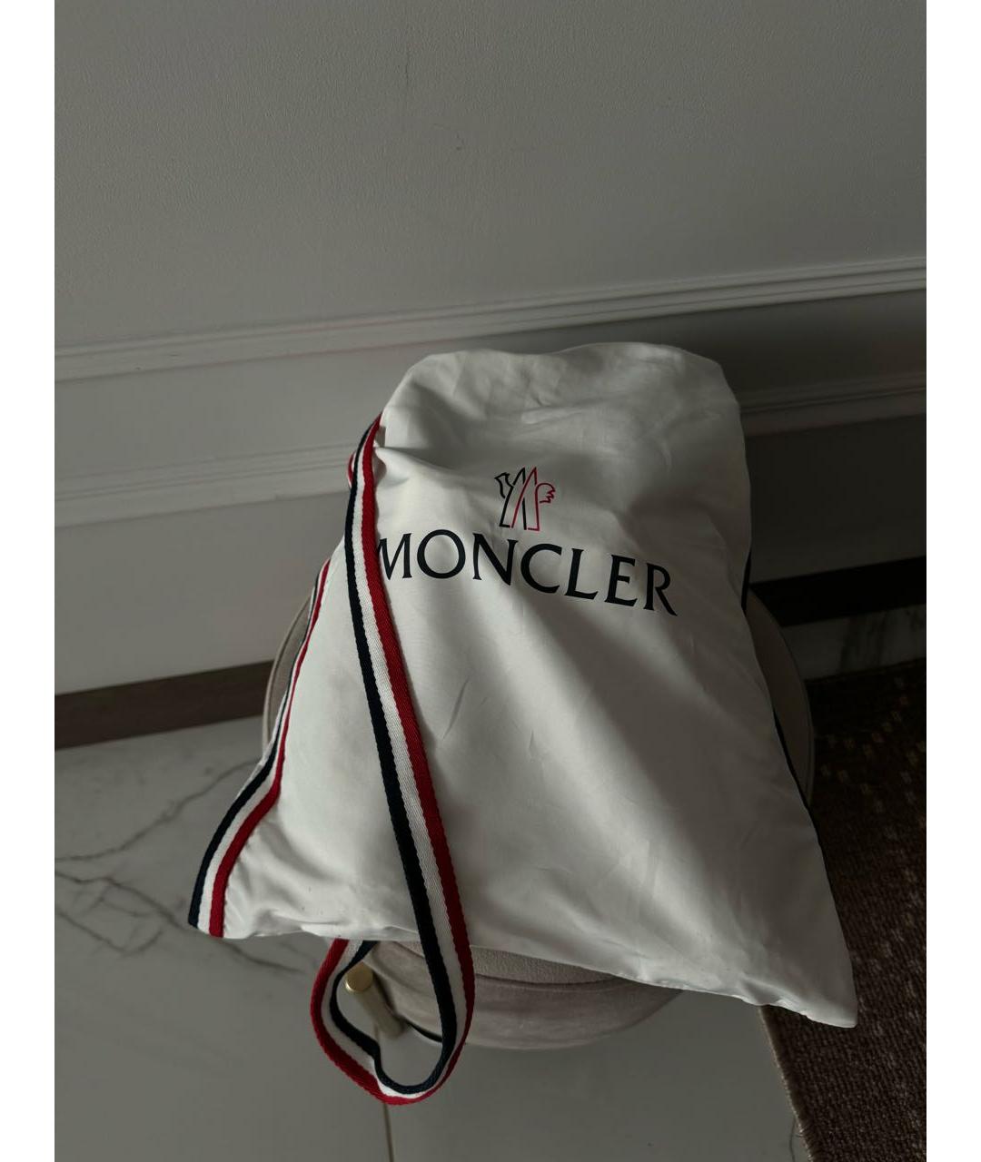 MONCLER Белые кроссовки, фото 6