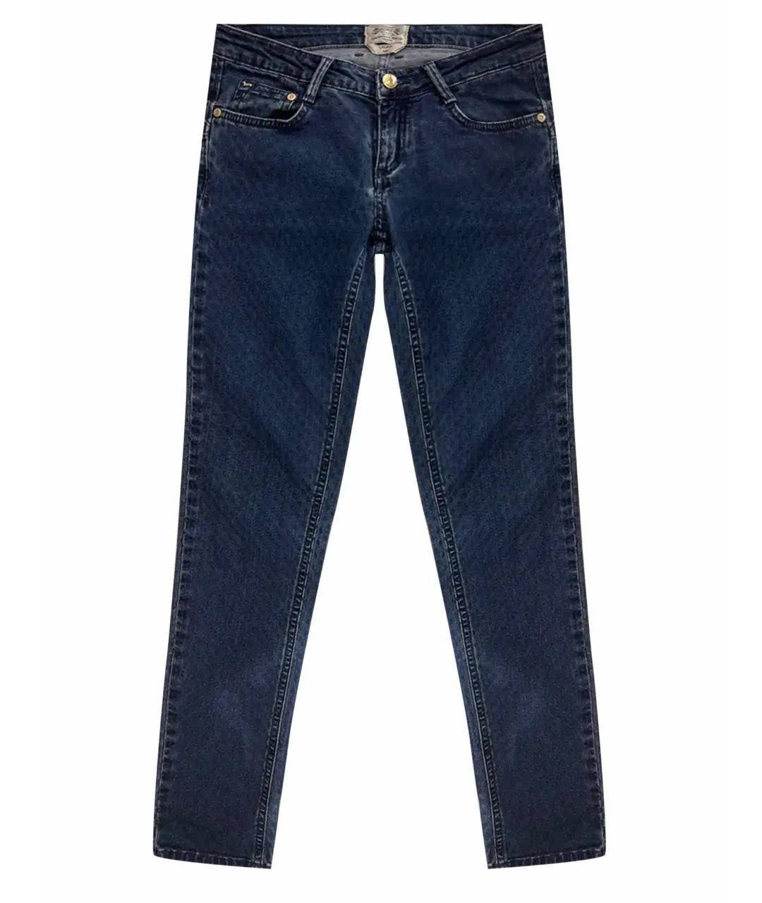 HARMONT & BLAINE JUNIOR Темно-синие хлопко-эластановые прямые джинсы, фото 1