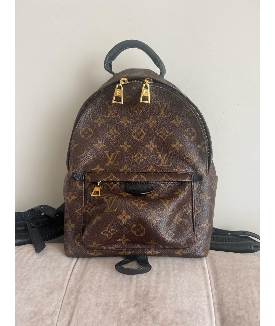 LOUIS VUITTON PRE-OWNED Коричневый рюкзак, фото 8