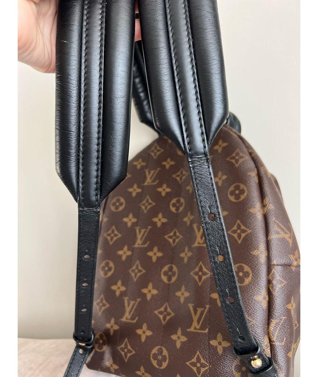 LOUIS VUITTON PRE-OWNED Коричневый рюкзак, фото 7