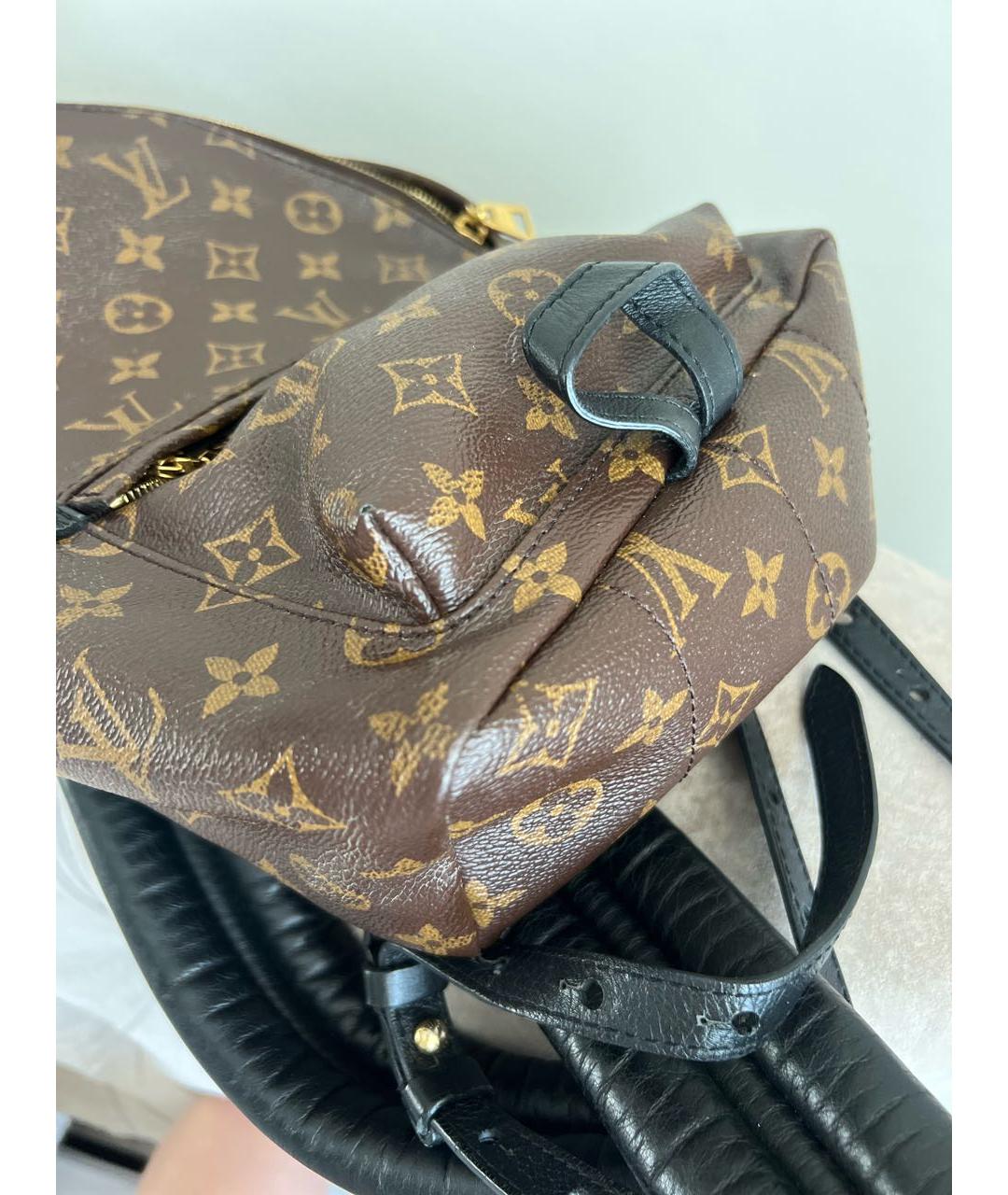 LOUIS VUITTON PRE-OWNED Коричневый рюкзак, фото 5