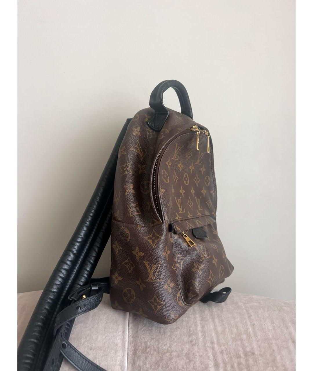 LOUIS VUITTON PRE-OWNED Коричневый рюкзак, фото 2