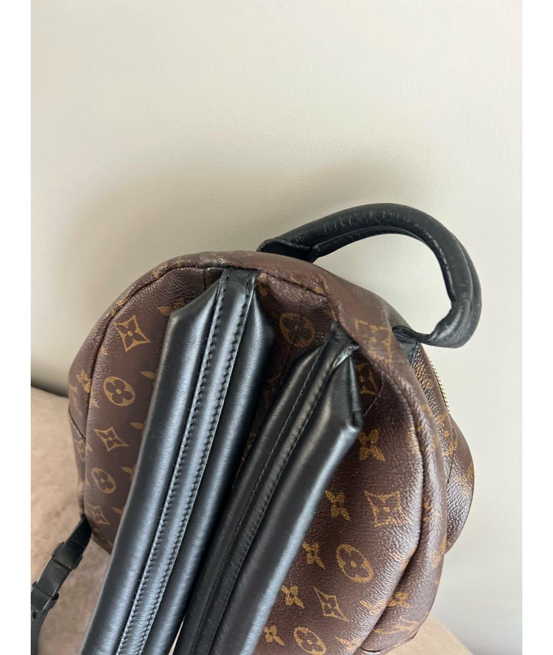 LOUIS VUITTON PRE-OWNED Коричневый рюкзак, фото 6