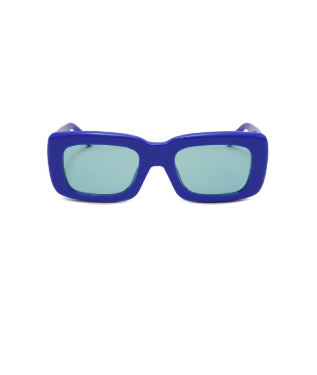 THE ATTICO Синие пластиковые солнцезащитные очки, фото 5