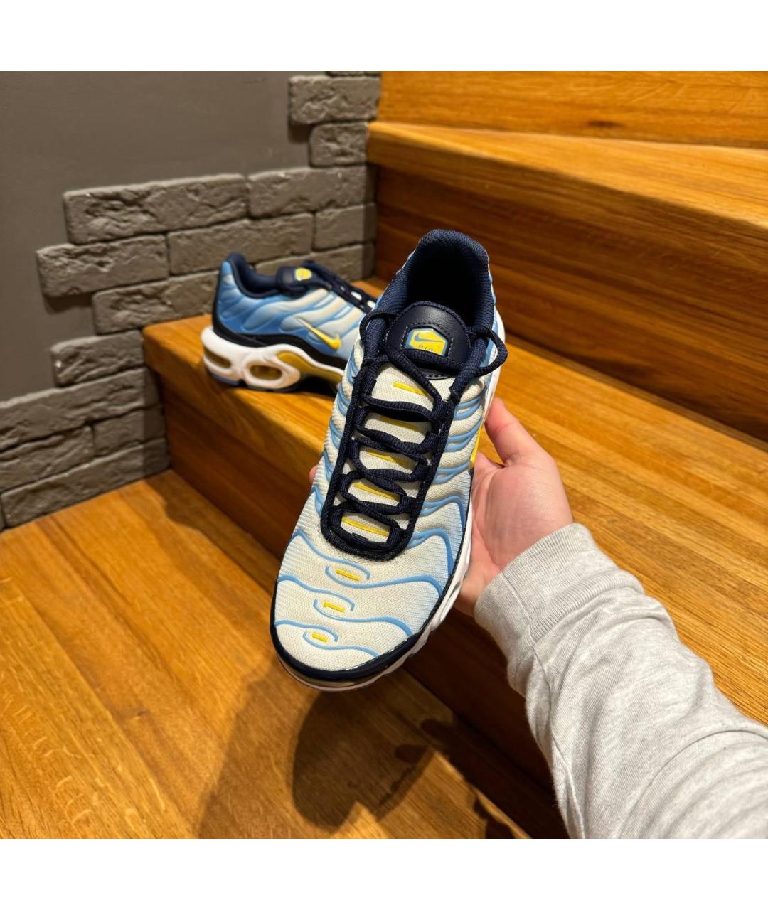 NIKE Голубые кроссовки, фото 2