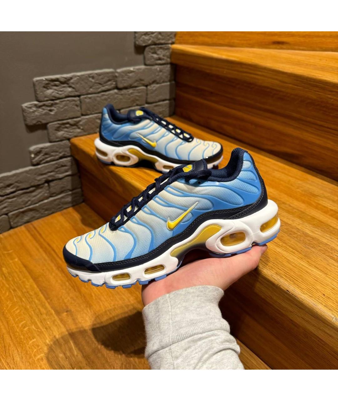 NIKE Голубые кроссовки, фото 5