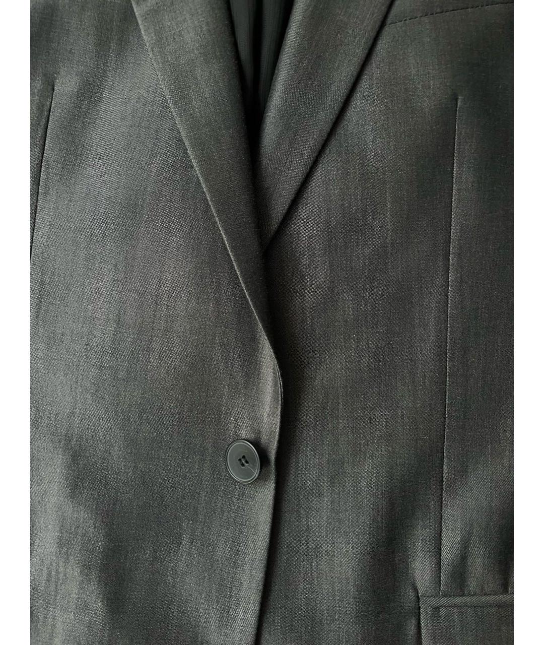 HUGO BOSS Серебрянный классический костюм, фото 4