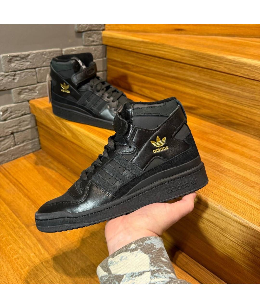 ADIDAS Черные кеды, фото 5