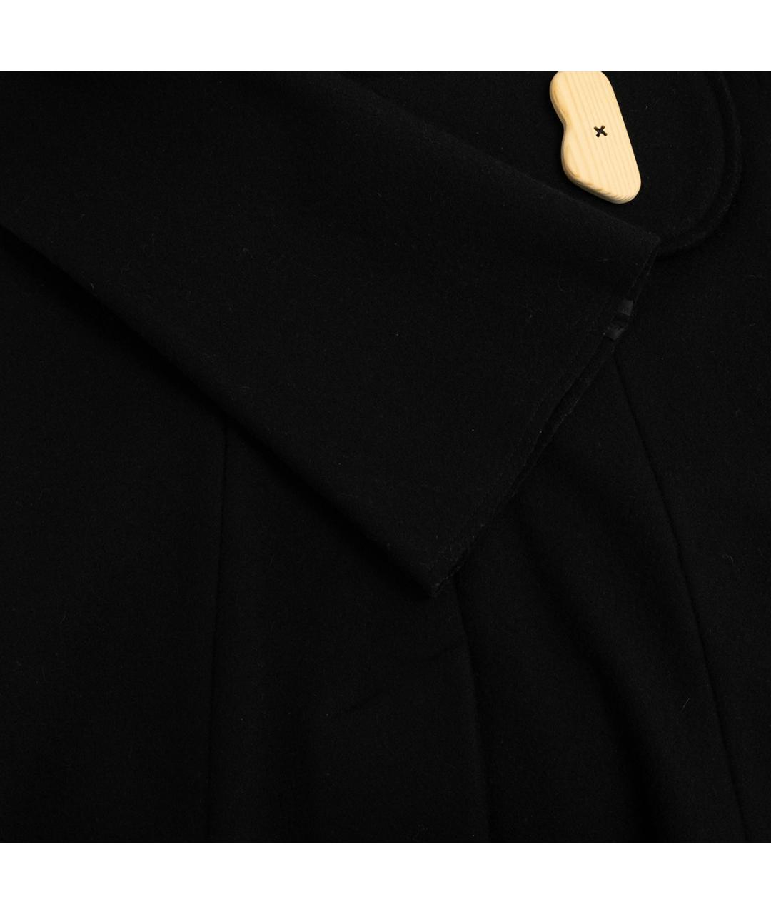 A.W.A.K.E. Черное шерстяное пальто, фото 5