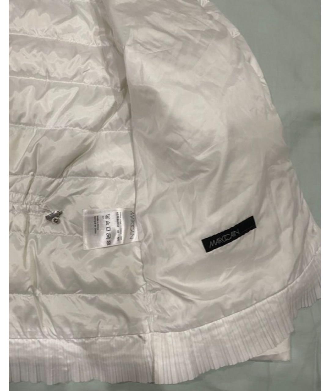 MARC CAIN Белая полиэстеровая куртка, фото 3