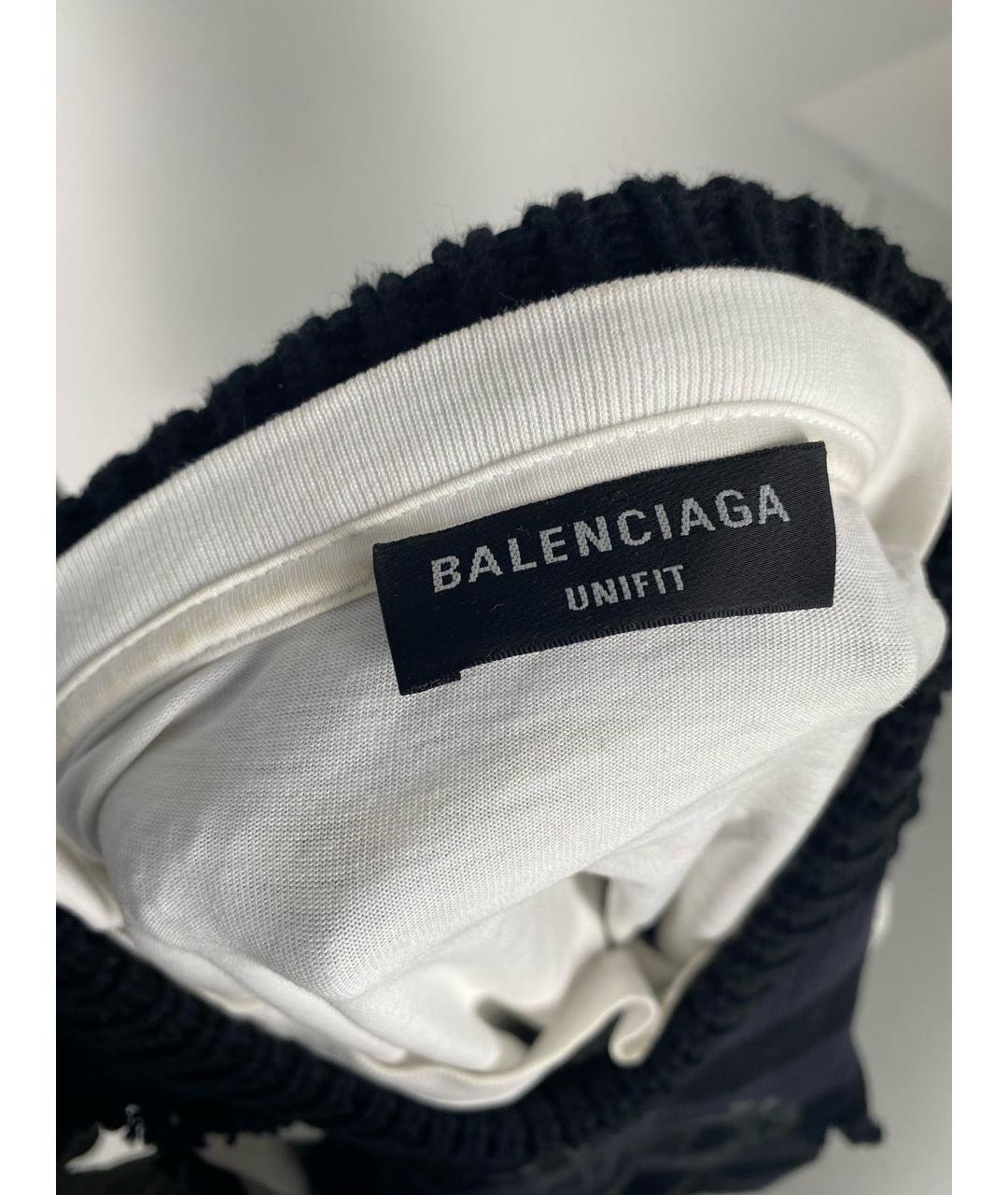 BALENCIAGA Темно-синий джемпер / свитер, фото 4