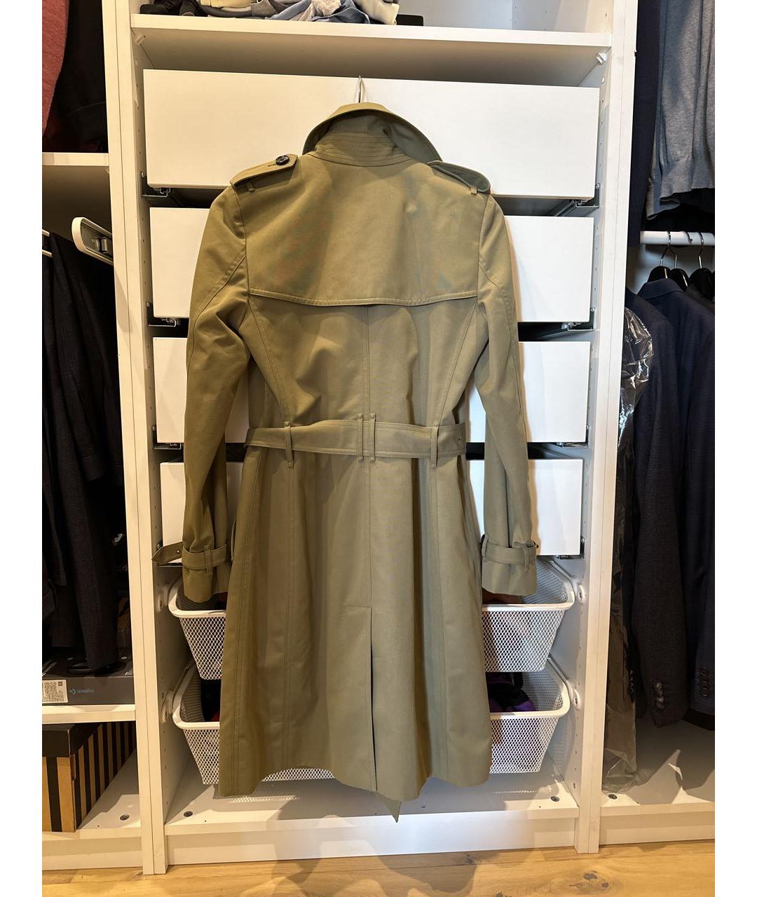 BURBERRY Хаки тренч/плащ, фото 2