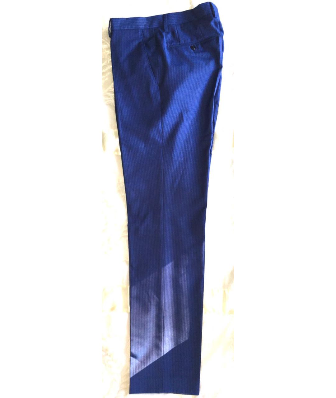 ETRO Голубой классический костюм, фото 6