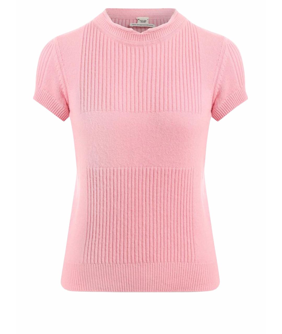 HERMES PRE-OWNED Розовый кашемировый джемпер / свитер, фото 1